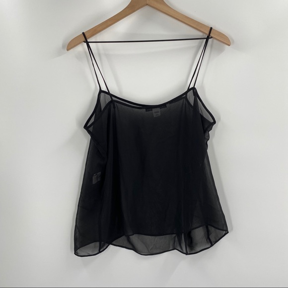 Diane Von Furstenberg- Sheer Camisole Tank top - Picture 5 of 5